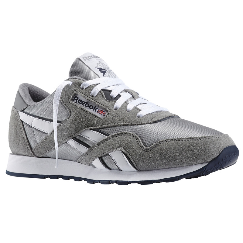 Reebok classic nylon platinum jetblue sale