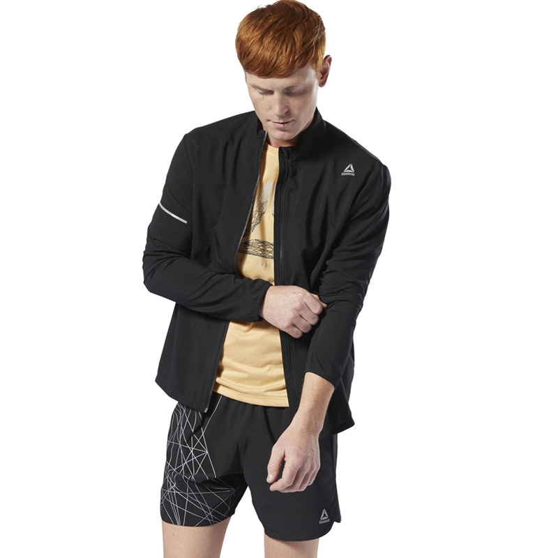 Reebok Run Essentials Woven Jacket (black)