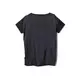 Adidas Original Camiseta Long Logo Trefoil (negro/blanco)