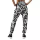 Reebok Dance Pantalón Mujer Printed Knit Drop Crotch (gris/negro)