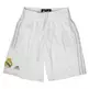 Adidas Short Real Madrid Baloncesto 2015-2016 (blanco/gris onix)