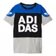 Adidas Originals Camiseta Junior Basketball (azul/negro/gris/blanco)