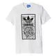 Adidas Originals Camiseta Hand Drawn Basketball (blanco)
