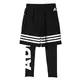 Adidas Short con Malla Essentials Linear 3S 2 en 1 (negro/blanco)