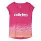 Adidas Junior Girls Camiseta Wardrobe Fun (rosa/blanco)