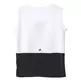 Adidas Junior Girls Camiseta Wardrobe Style (blanco/negro)