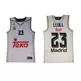 Camiseta Llull #23# Real Madrid Basket 2015-2016 (blanco/gris)