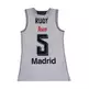Camiseta Rudy #5# Real Madrid Basket 2015-2016 (blanco/gris)
