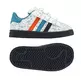 Adidas Superstar Smile CF Inf (blanco/marino/turq/naranja)