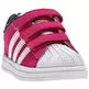 Adidas Superstar 2 CF Infatil (19-27)(rosa/blanco)