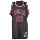 Adidas Camiseta Swingman Rodman Bulls (negro/roja/blanco)