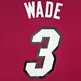 Adidas Camiseta Réplica Wade Miami (rojo)