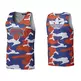 Adidas Camiseta Reversible Knicks Mesh (blanco/azul/naranja)