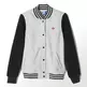 Adidas Original NBA Chaqueta Varsity Bulls (gris/negro/rojo)