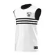 Adidas Camiseta NBA Brooklyn Summer Run Reversible (blanco/negro)