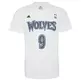 Adidas Camiseta Niño NBA Game Time Rubio Nº 9 (blanco)