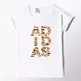 Adidas Camiseta Niña Wardrobe Brand Lineage (blanco)
