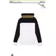 Adidas Sudadera Essentials 3S FZ Hood (blanco/negro/oro)