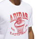 Adidas Basketball Aworld Hoops Graphic Tee "White"