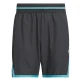 Short Basket Adidas Crazylite "Carbon-Lucid Cyan"