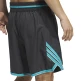 Short Basket Adidas Crazylite "Carbon-Lucid Cyan"