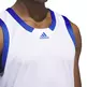 Adidas Basketball Icon Squad Jersey "White-Blue"