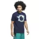 Adidas Basketball Novelty Eclipsed Graphic Tee "Night Indigo"