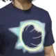 Adidas Basketball Novelty Eclipsed Graphic Tee "Night Indigo"