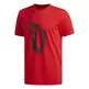 Adidas Dame Logo Tee "Scarlet"