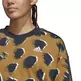 Adidas Essentials 3-Stripes Animal Print Sweatshirt