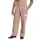 Adidas Essentials Wide Leg 3 Bar Logo Joggers "Warm Clay"