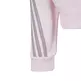 Adidas Girls Future Icons 3-Stripes Full-Zip Hoodie "Clear Pink"