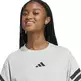 Adidas Future Icons 3-Stripes T-Shirt "Wonder Silver"