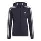 Adidas Girls Essential 3-Stripes Fleece Full-Zip