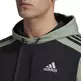 Adidas Hoodie Essentials Melange French Terry "Green Oxide"