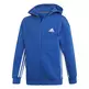 Adidas Junior YB MH 3-Stripes Full Zip Hoodie