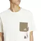 Adidas Lens Elevated Pocket Graphic Tee "White"