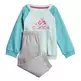 Adidas Logo Fleece Jogger Tracksuit Infants (Clear Mint/Hi-Res Aqua)