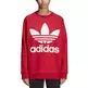 Adidas Originals Trefoil Oversized Crew W (Real Red)