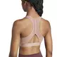 Adidas PR Train Medium-Support 3-Stripes Bra " warm clay"
