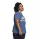 Adidas Sportswear Must Haves Badge of Sport Tee Plus Size "Crew Blue"