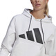 Adidas Sportswear Relaxed Doubleknit Fit Logo Hoodie