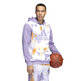 Adidas Sudadera Capucha Basket Allover Print "Magic Lilac"