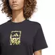 Adidas TECH METALLIC GRAPHIC T-SHIRT 2"BLACK"