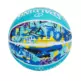 Balón Basket Spalding Blue Graffiti Rubber (Sz7)