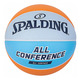 Balón Spalding All Conference Orange Blue Sz7 Rubber Basket