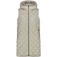 Campagnolo Long Hooded Vest with Diamond Quilting