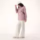 Campagnolo Women's faux fur teddy sweatshirt "Romantic Rose"