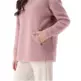 Campagnolo Women's faux fur teddy sweatshirt "Romantic Rose"