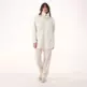 Campagnolo Women's faux fur teddy zip-up sweatshirt "Avorio"